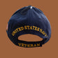 U.S NAVY VETERAN HAT BALLCAP OFFICIAL LICENSED NAVY PRODUCT PROUDLY SERVED