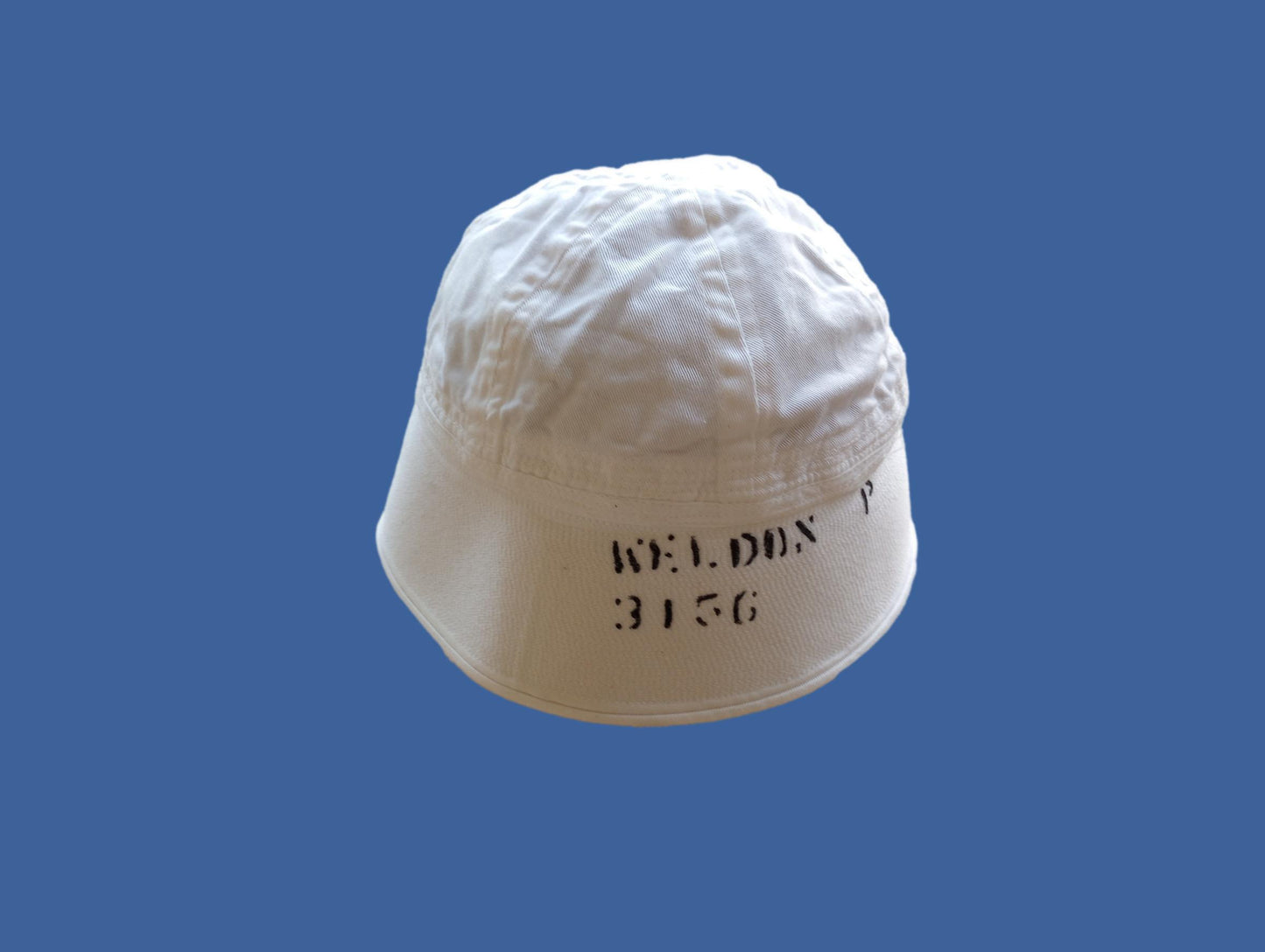 U.S NAVY ISSUE SAILOR CAP WHITE DIXIE CUP HAT COTTON TWILL GOB VINTAGE SURPLUS