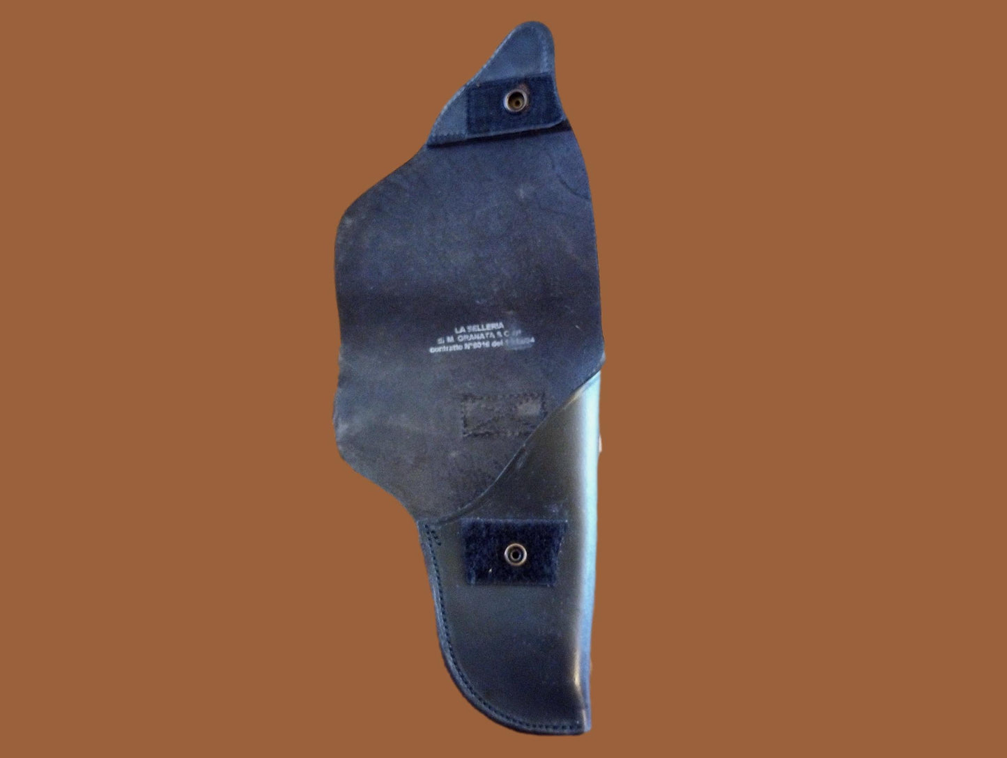 FRENCH MILITARY LEATHER HOLSTER SMALL FRAME AUTOMATIC ARMY SURPLUS