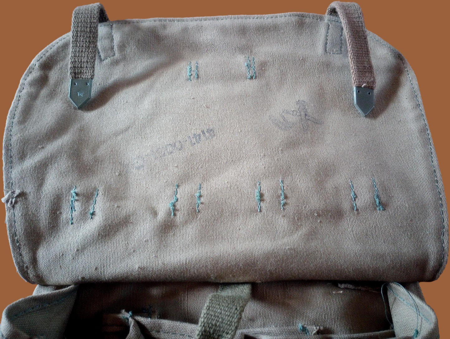 CZECH MILITARY SHOULDER BAG BREAD SATCHEL HAVERSACK BAG SHOULDER STRAP GENUINE