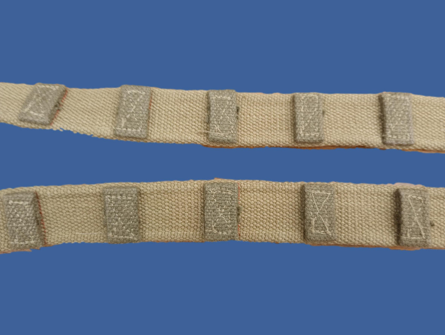 WWII BRITISH MILITARY ENFIELD KHAKI RIFLE SLING P-37 FN BELGIAN FAL 49 ORIGINAL