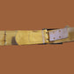 POST WAR WEST GERMAN ARMY BW LEATHER BELT + BUCKLE SIZE LARGE 110CM 42" INCHES