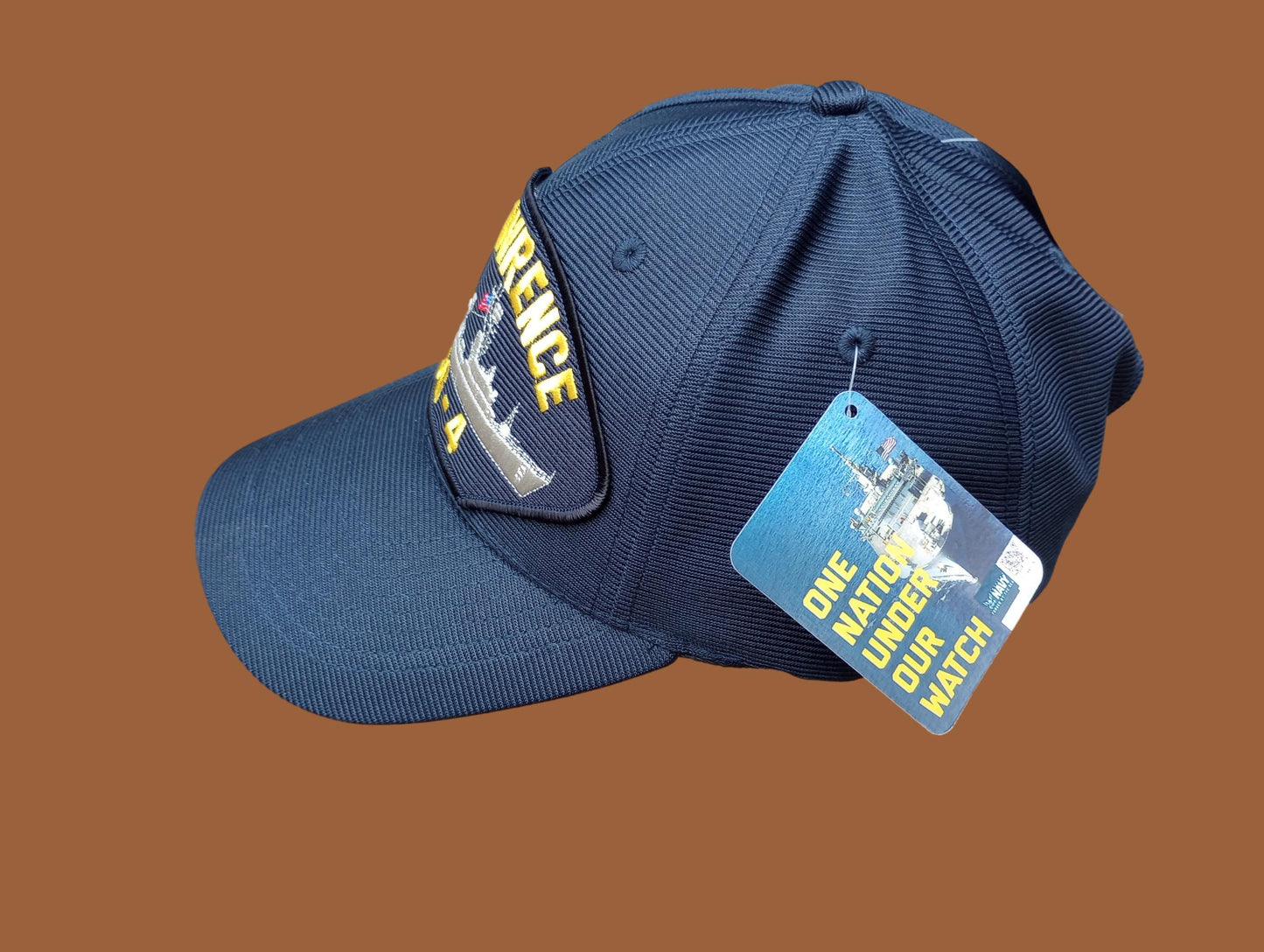 USS LAWRENCE DDG- 4 NAVY SHIP HAT U.S MILITARY OFFICIAL BALL CAP U.S.A MADE