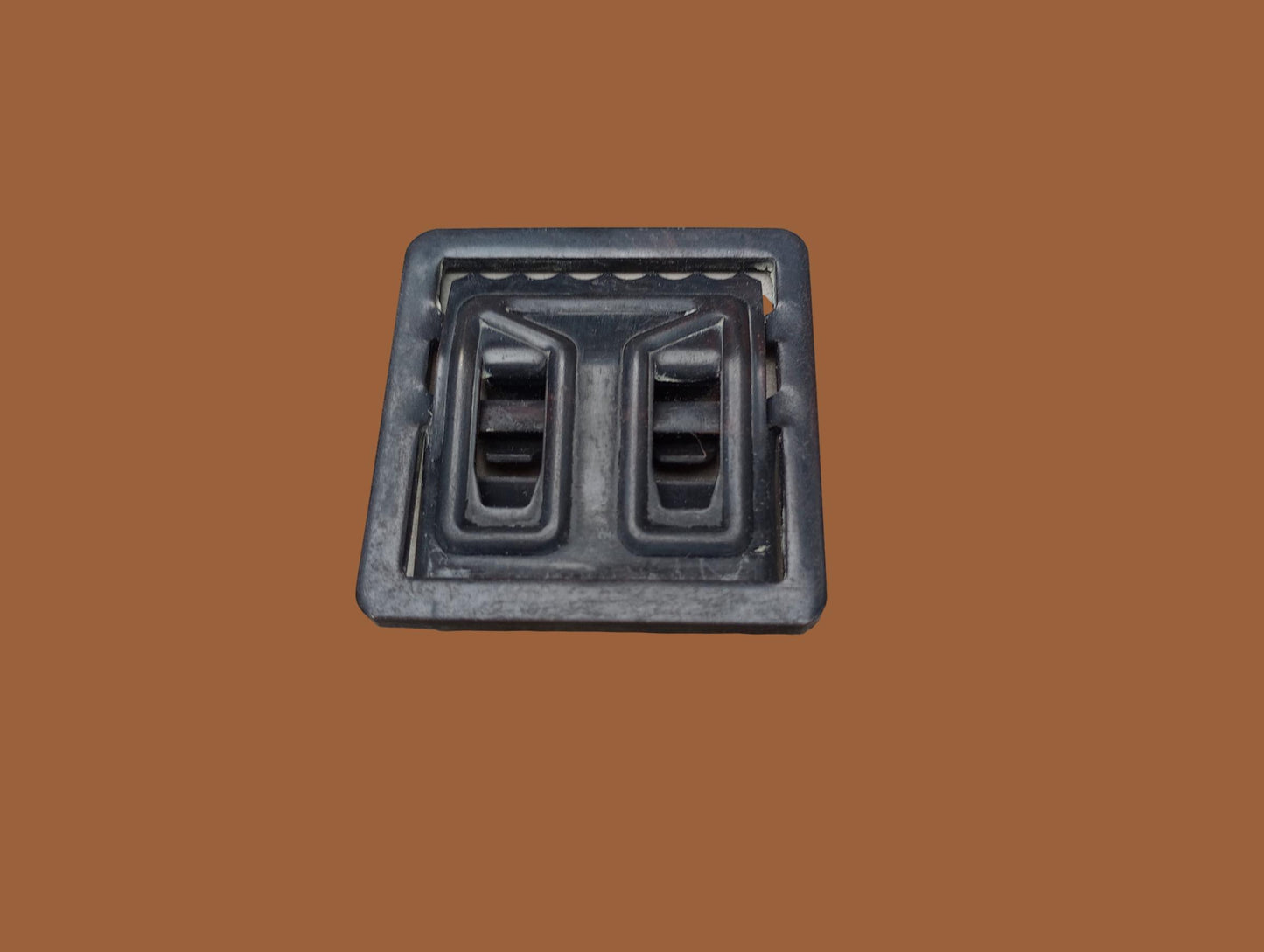 U.S MILITARY OPEN FACE TROUSER BELT BUCKLE BLACK OXIDIZED YELLOW BRASS USMC