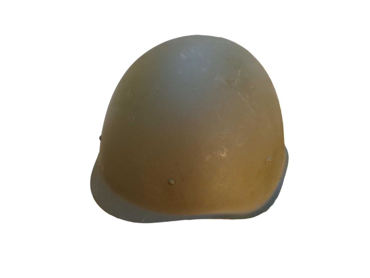 POST WWII RUSSIAN SSH-40 HELMET WITH LINER AND CHIN STRAP 1957