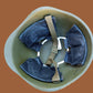 POST WWII RUSSIAN SSH-40 HELMET WITH LINER AND CHIN STRAP 1957