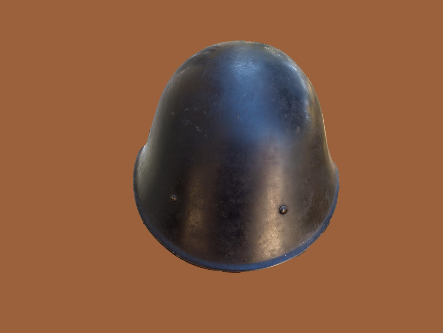 PRE WWII DUTCH POLICE HELMET M34 ORIGINAL MARKED 1440
