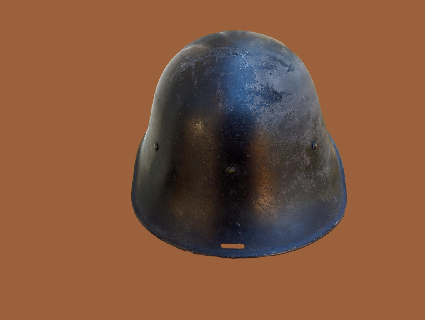 PRE WWII DUTCH POLICE HELMET M34 ORIGINAL MARKED 1440
