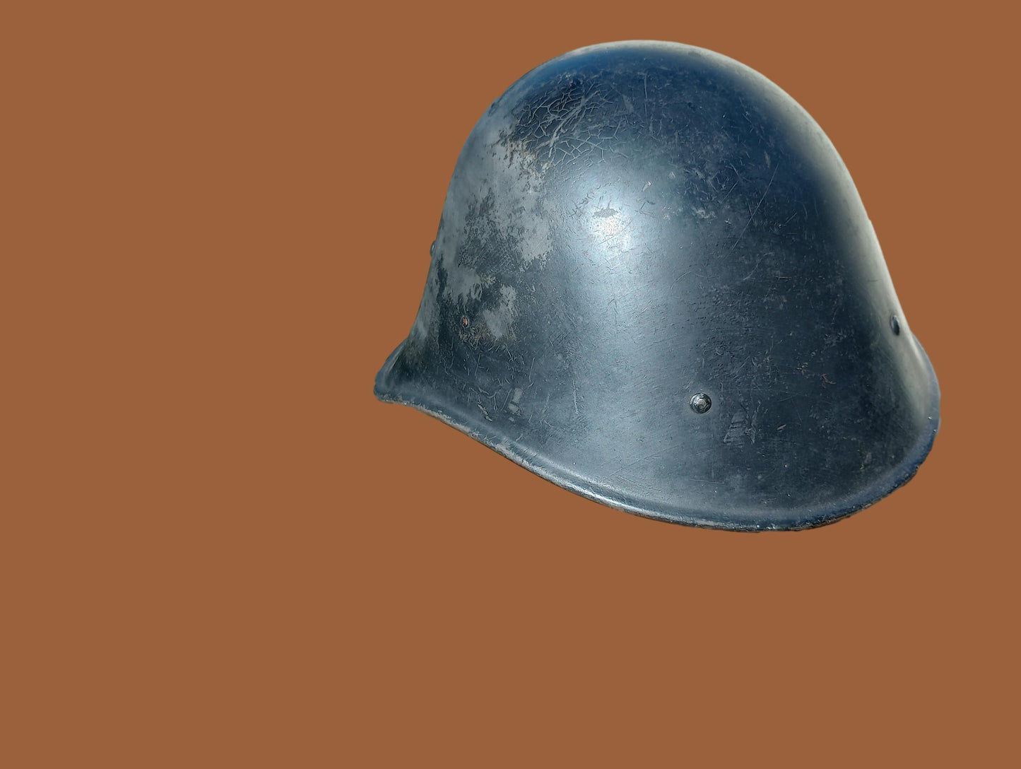 PRE WWII DUTCH POLICE HELMET M34 ORIGINAL MARKED 1440