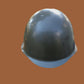 CZECH MILITARY VZ-53 HELMET AND LEATHER LINER WITH CHIN STRAP EARLY VERSION