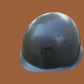 CZECH MILITARY VZ-53 HELMET AND LEATHER LINER WITH CHIN STRAP EARLY VERSION
