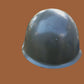 CZECH MILITARY VZ-53 HELMET AND LEATHER LINER WITH CHIN STRAP EARLY VERSION