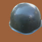 CZECH MILITARY VZ-53 HELMET AND LEATHER LINER WITH CHIN STRAP EARLY VERSION