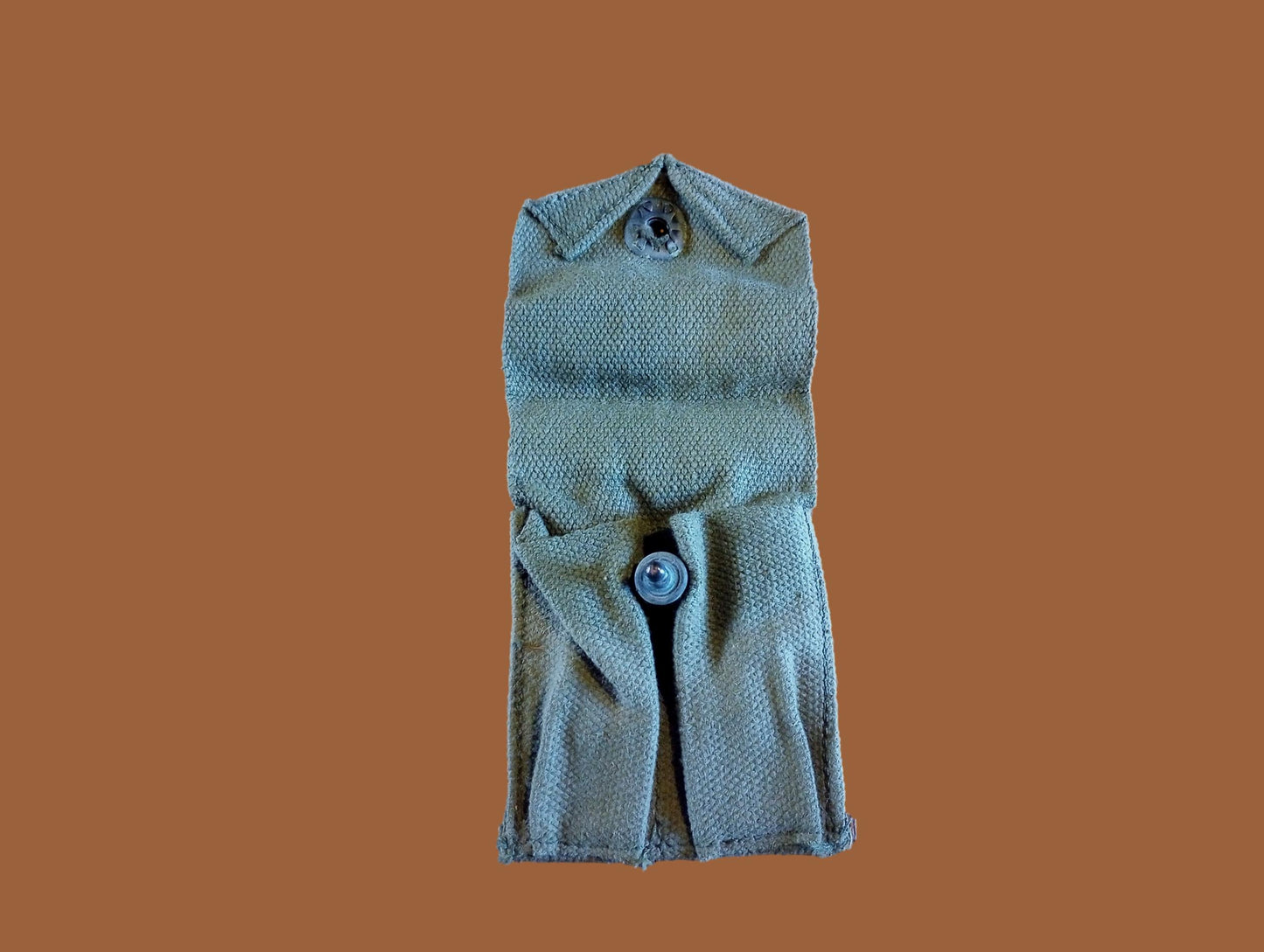 U.S MILITARY 45 MAGAZINE POUCH VINTAGE CANVAS PISTOL AMMO BELT CASE