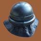 WWII OR POST WAR M-35 ITALIAN MILITARY LEATHER TANKERS HELMET ORIGINAL 1964