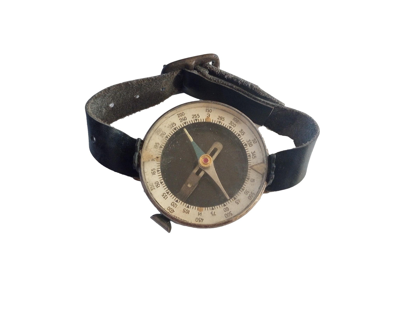 WWII - Cold War Bulgarian Russian Wrist Compass Genuine Surplus Made in Bulgaria