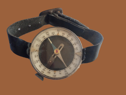 WWII - Cold War Bulgarian Russian Wrist Compass Genuine Surplus Made in Bulgaria