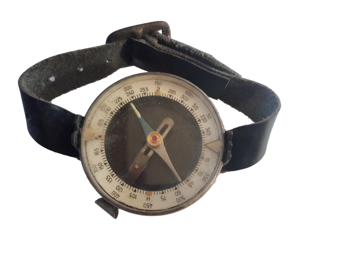 WWII - Cold War Bulgarian Russian Wrist Compass Genuine Surplus Made in Bulgaria