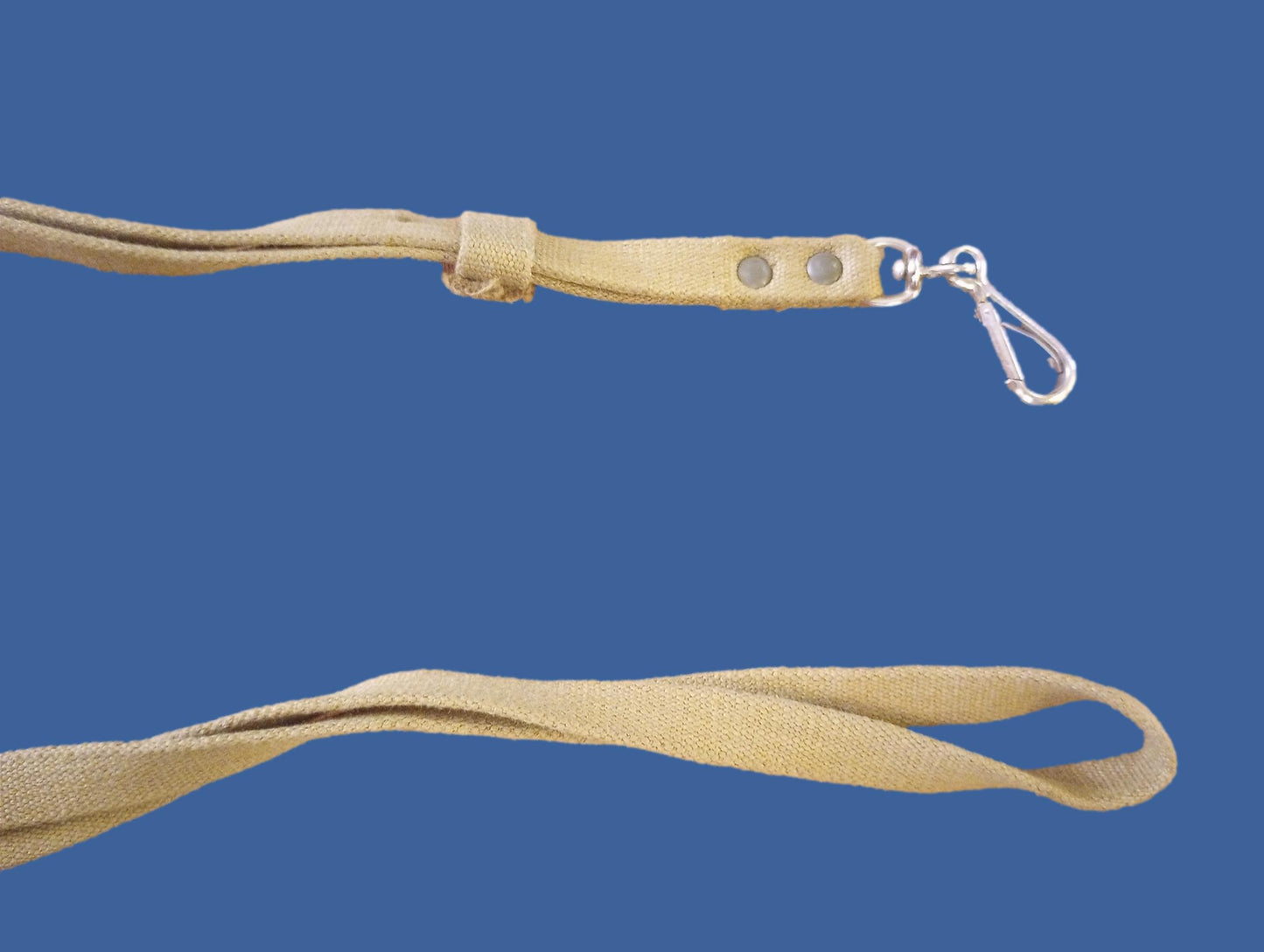 Genuine British Military Pistol Lanyard Khaki Original Vintage Surplus