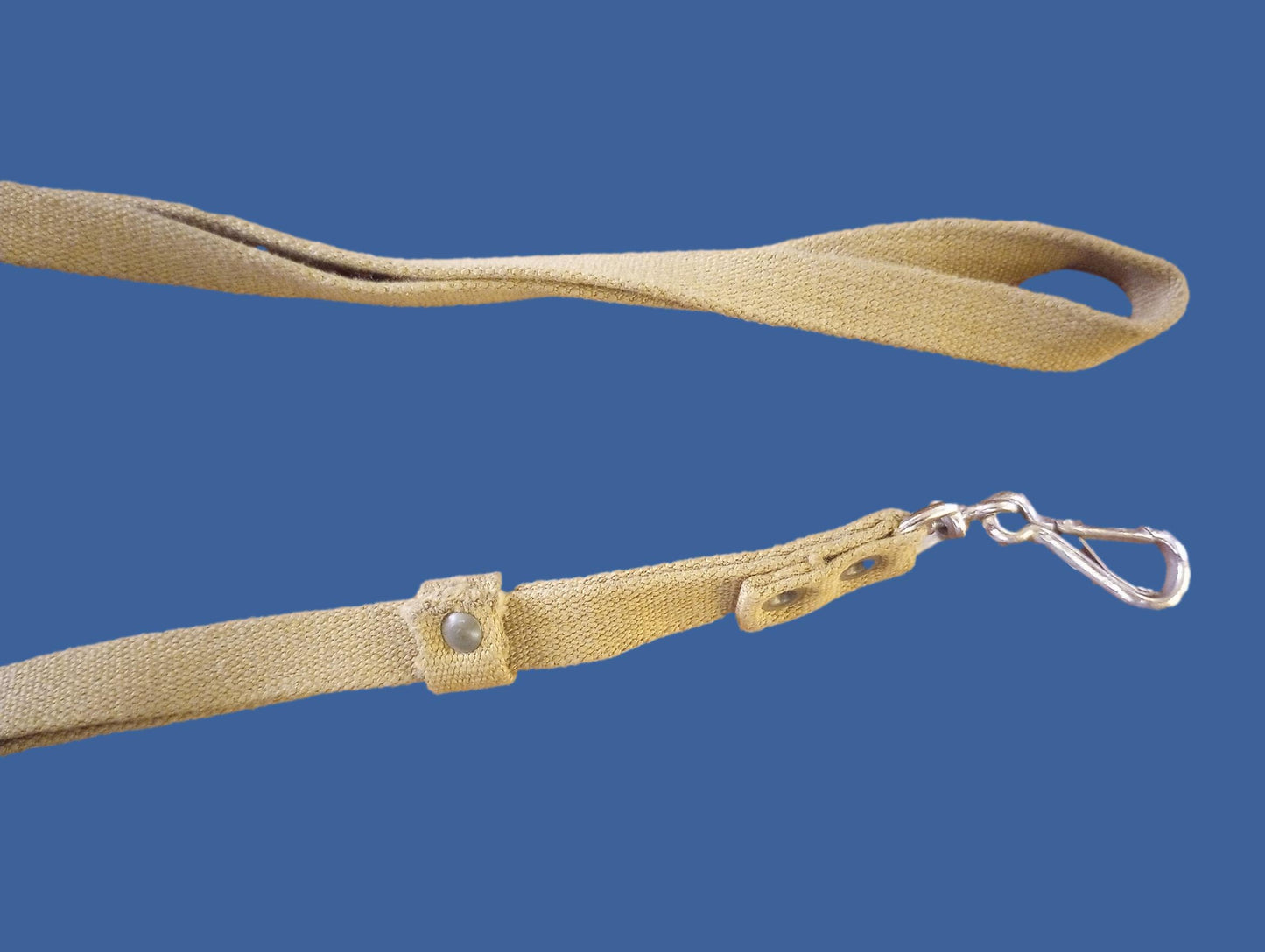 Genuine British Military Pistol Lanyard Khaki Original Vintage Surplus