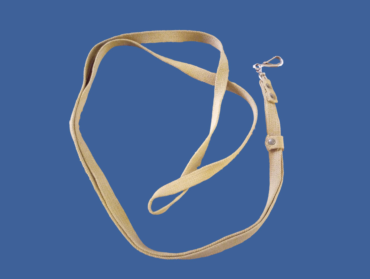 Genuine British Military Pistol Lanyard Khaki Original Vintage Surplus