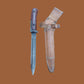Original Czech Army Model VZ58 Bayonet With Leather Sheath Czech Military Knife