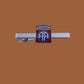 U.S MILITARY 82nd AIRBORNE DIVISION TIE BAR TIE TAC MADE IN THE U.S.A