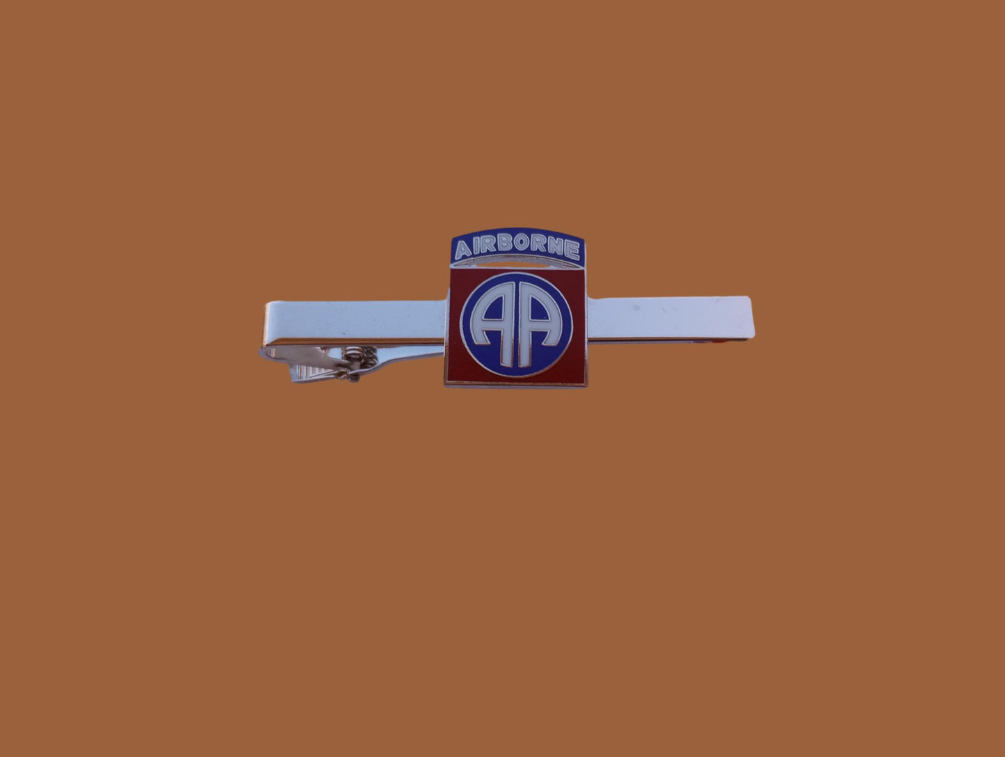 U.S MILITARY 82nd AIRBORNE DIVISION TIE BAR TIE TAC MADE IN THE U.S.A