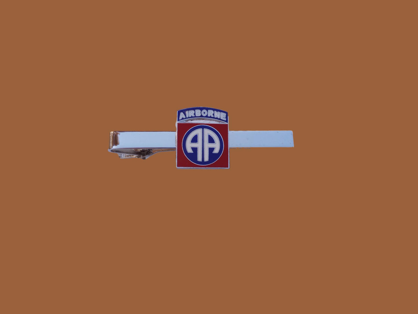 U.S MILITARY 82nd AIRBORNE DIVISION TIE BAR TIE TAC MADE IN THE U.S.A