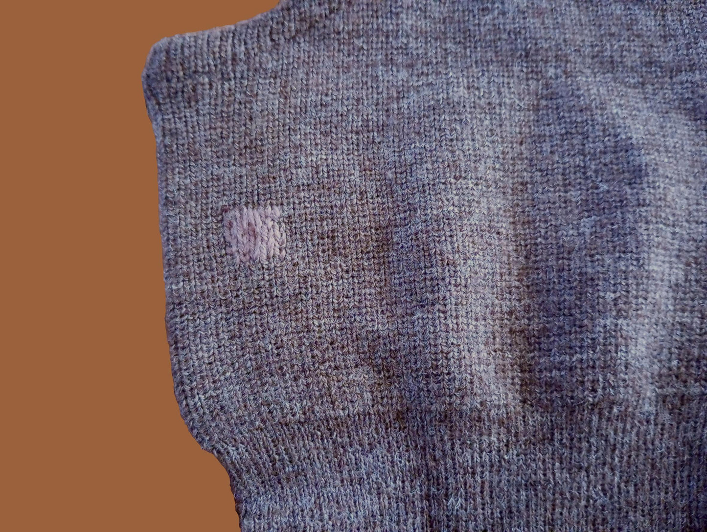 SWISS ARMY MILITARY BALACLAVA  COLD WEATHER WOOL FACE MASK BROWN 1 HOLE SURPLUS