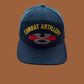 U.S ARMY COMBAT ARTILLERY HAT U.S MILITARY OFFICIAL BALL CAP U.S.A MADE
