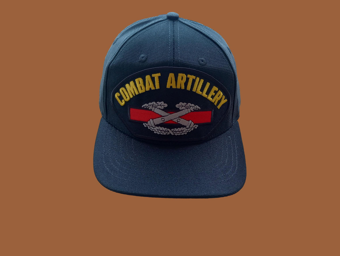 U.S ARMY COMBAT ARTILLERY HAT U.S MILITARY OFFICIAL BALL CAP U.S.A MADE