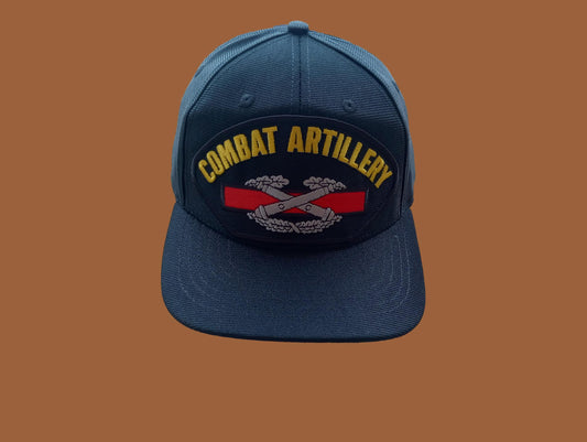 U.S ARMY COMBAT ARTILLERY HAT U.S MILITARY OFFICIAL BALL CAP U.S.A MADE