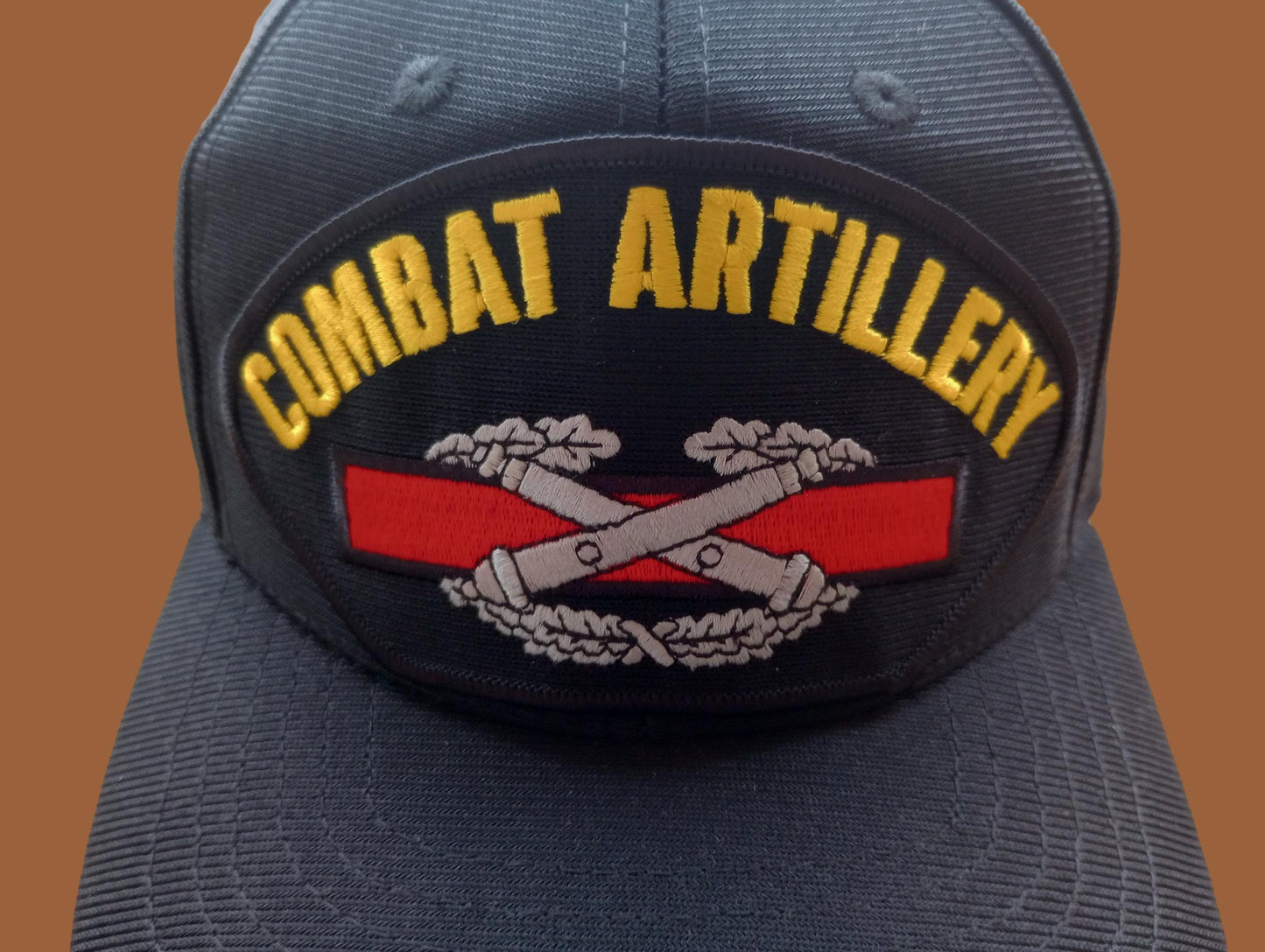 U.S ARMY COMBAT ARTILLERY HAT U.S MILITARY OFFICIAL BALL CAP U.S.A MADE