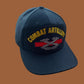 U.S ARMY COMBAT ARTILLERY HAT U.S MILITARY OFFICIAL BALL CAP U.S.A MADE