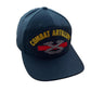 U.S ARMY COMBAT ARTILLERY HAT U.S MILITARY OFFICIAL BALL CAP U.S.A MADE