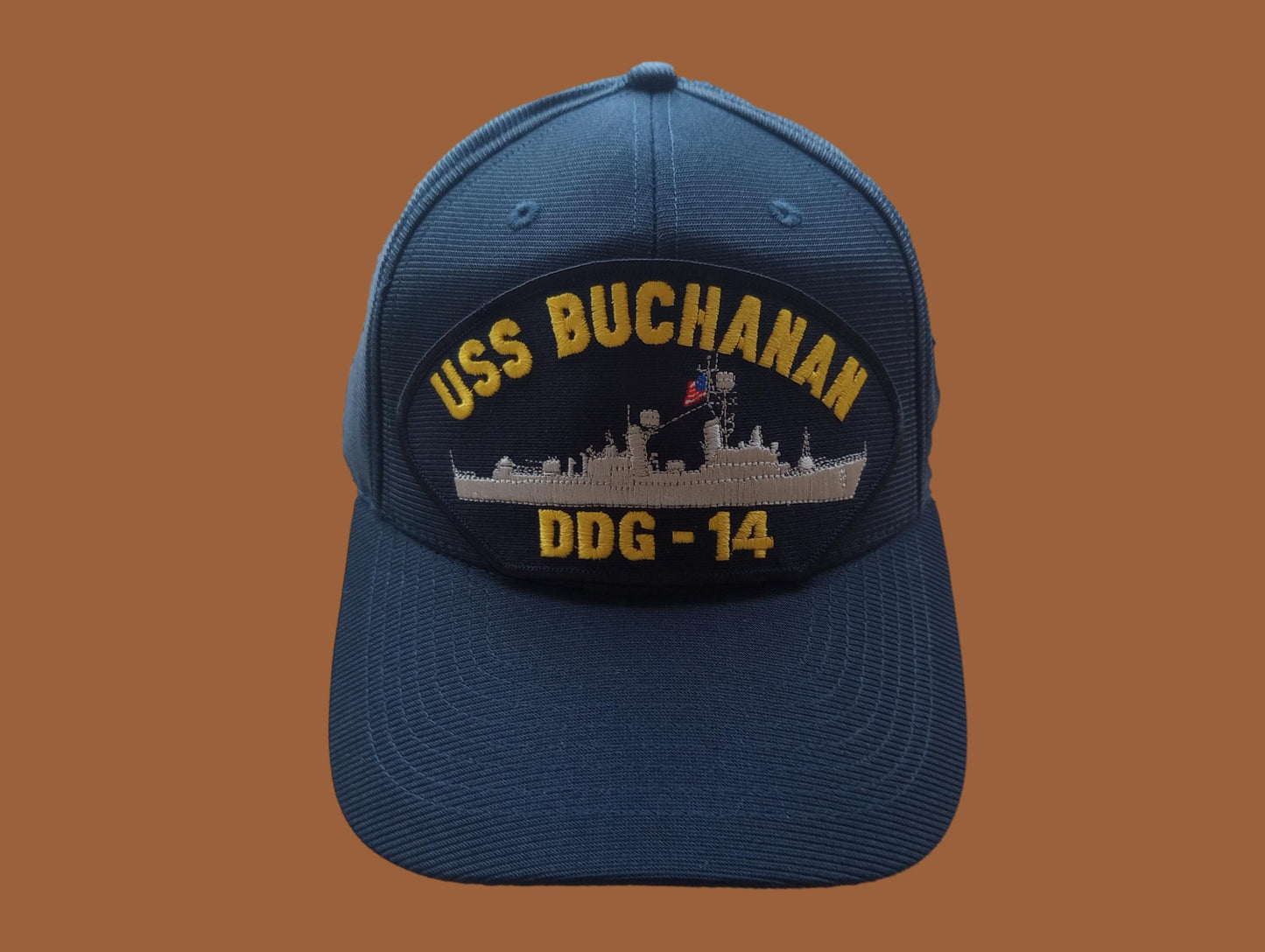 USS BUCHANAN DDG-14 NAVY SHIP HAT U.S MILITARY OFFICIAL BASEBALL CAP U.S.A MADE