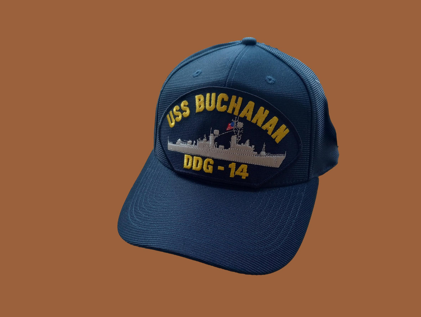 USS BUCHANAN DDG-14 NAVY SHIP HAT U.S MILITARY OFFICIAL BASEBALL CAP U.S.A MADE