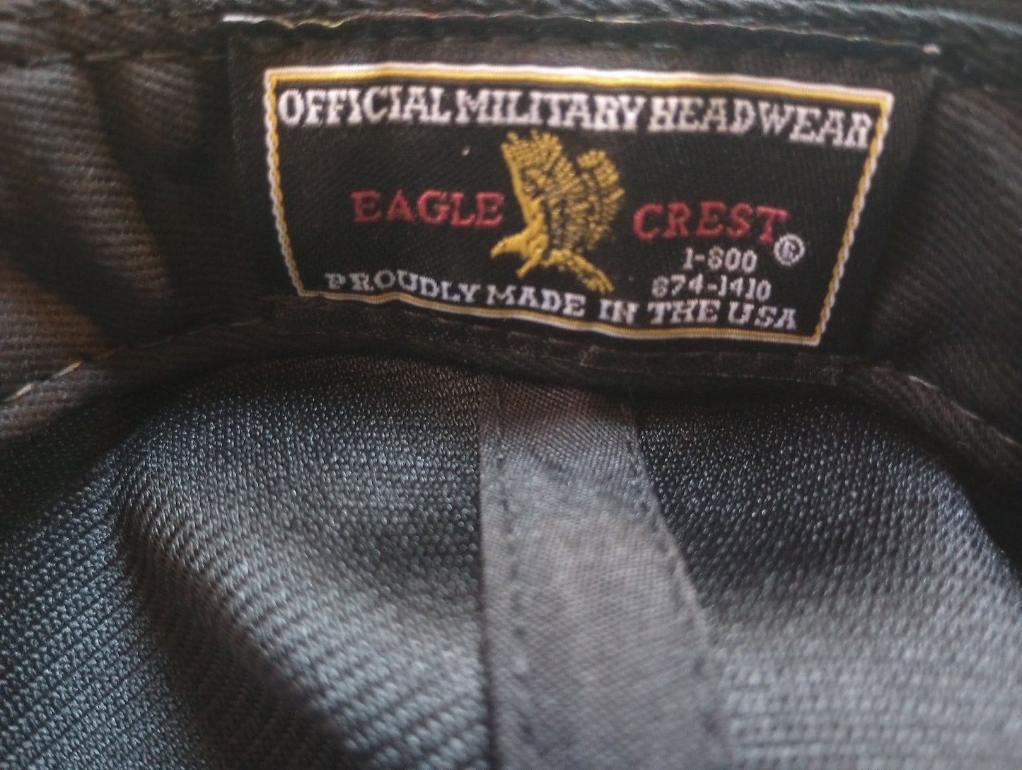 U.S ARMY COMBAT ARTILLERY HAT U.S MILITARY OFFICIAL BALL CAP U.S.A MADE