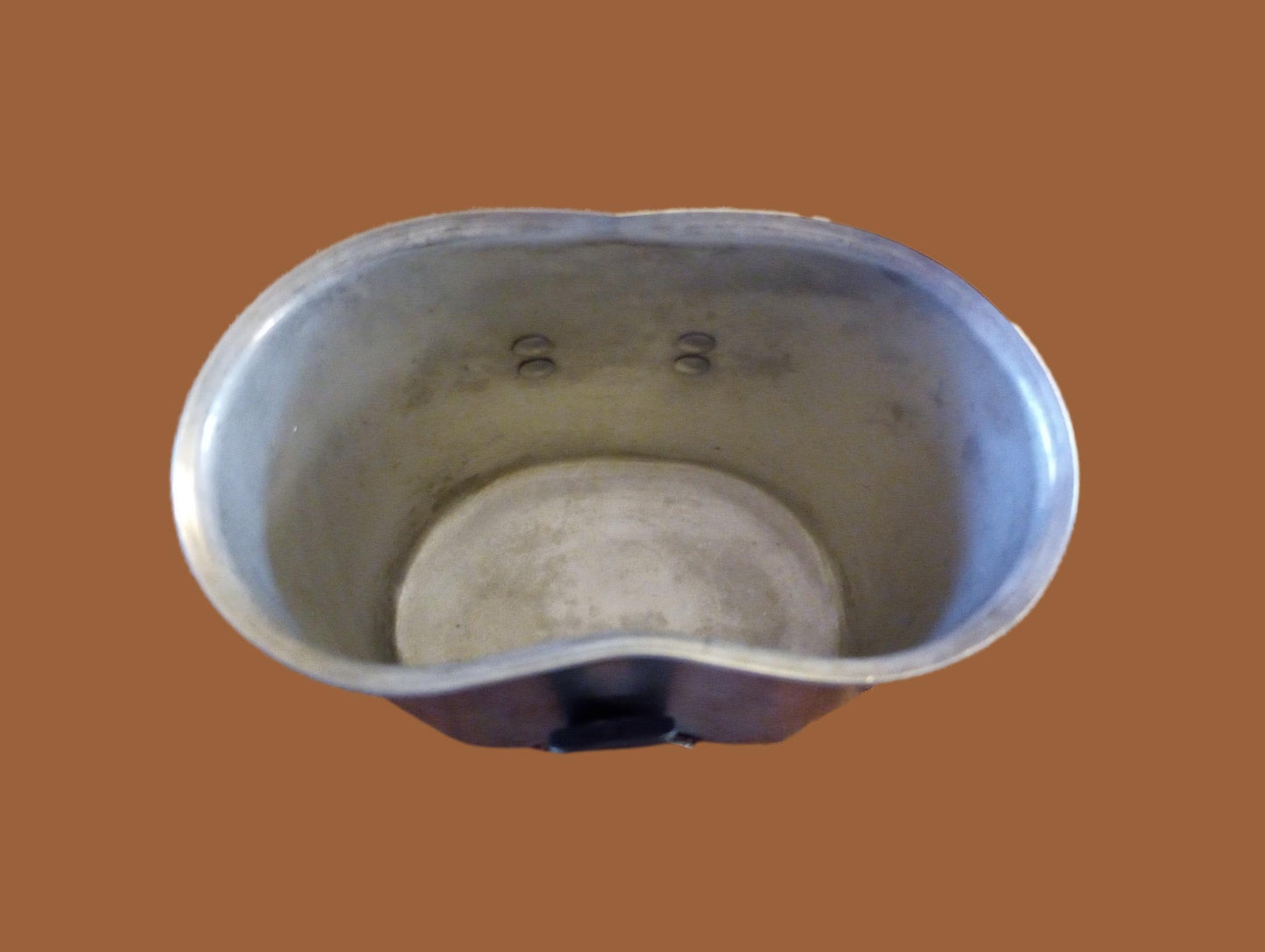 WWII U.S MILITARY CANTEEN CUP DATED 1944 STAMPED S.M CO ORIGINAL