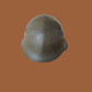 BULGARIAN M36C COMBAT HELMET LEATHER LINER & CHINSTRAP TRI COLOR DECAL ORIGINAL