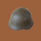 BULGARIAN M36C COMBAT HELMET LEATHER LINER & CHINSTRAP TRI COLOR DECAL ORIGINAL