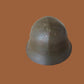 BULGARIAN M36C COMBAT HELMET LEATHER LINER & CHINSTRAP TRI COLOR DECAL ORIGINAL