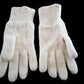 EAST GERMAN MILITARY ISSUE WHITE WOOL GLOVES COLD WEATHER NVA ARMY