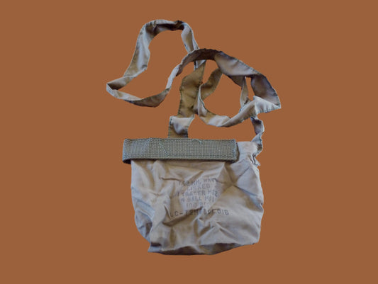 U.S MILITARY AMMO POUCH DUMP BAG WITH SHOULDER STRAP LOOSE SHELLS SHOTGUN SHELLS