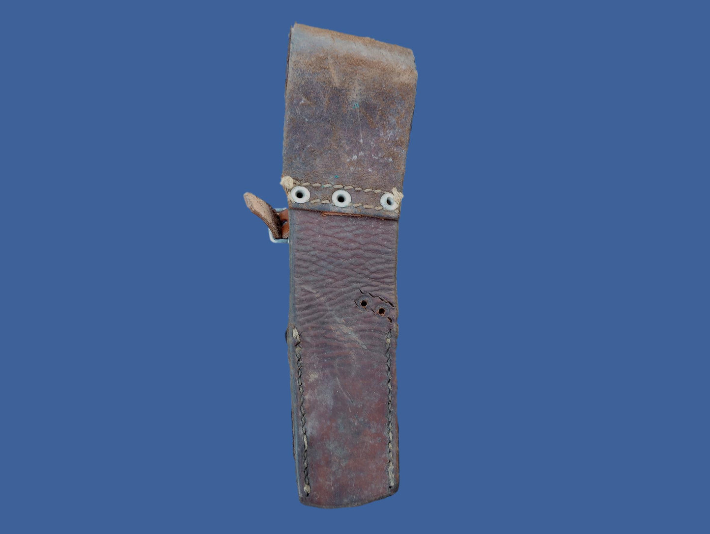 SWEDISH MILITARY M96 MAUSER  BAYONET FROG LEATHER ORIGINAL