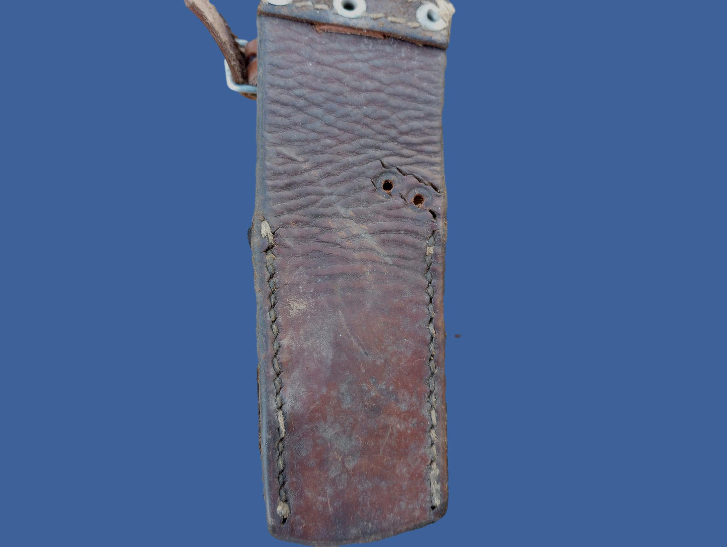 SWEDISH MILITARY M96 MAUSER  BAYONET FROG LEATHER ORIGINAL