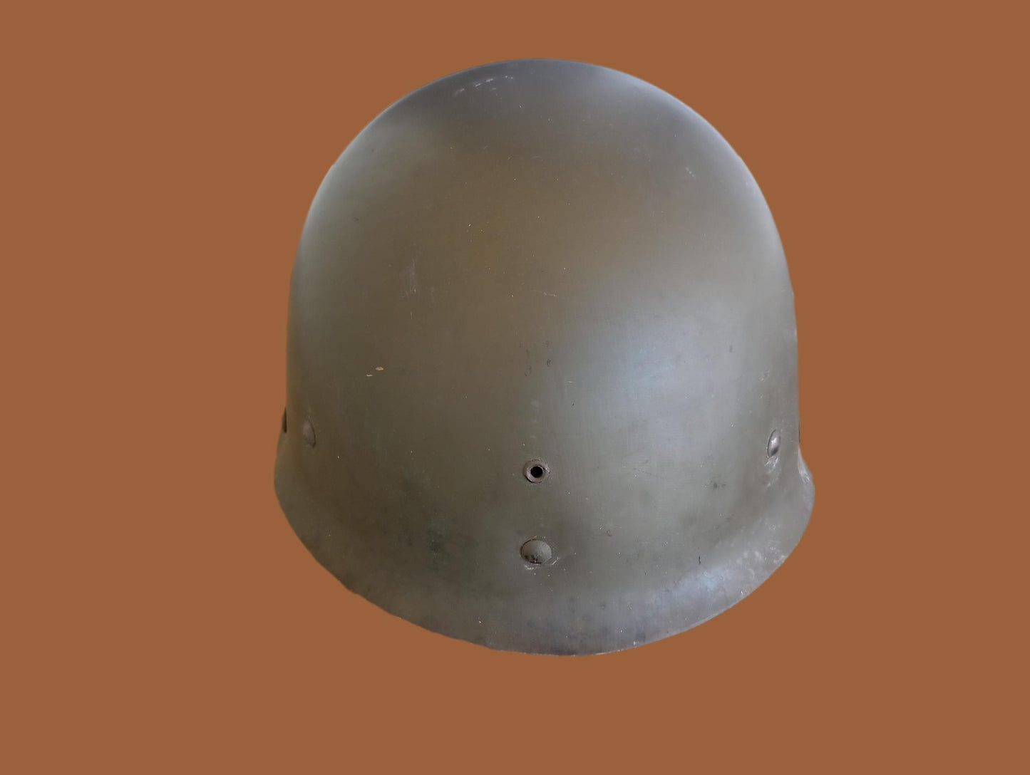 GENUINE FRENCH M-1951 HELMET, LINER & COVER INDOCHINA VIETNAM ERA M1 DESIGN