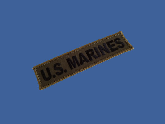 U.S Marines Uniform Tape Patch Name Tag Chest Breast Tab Embroidered Insignia