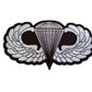 MILITARY ARMY AIRBORNE JUMP WINGS PATCH EMBROIDERED LARGE BACK PATCH 5.75" X 3"